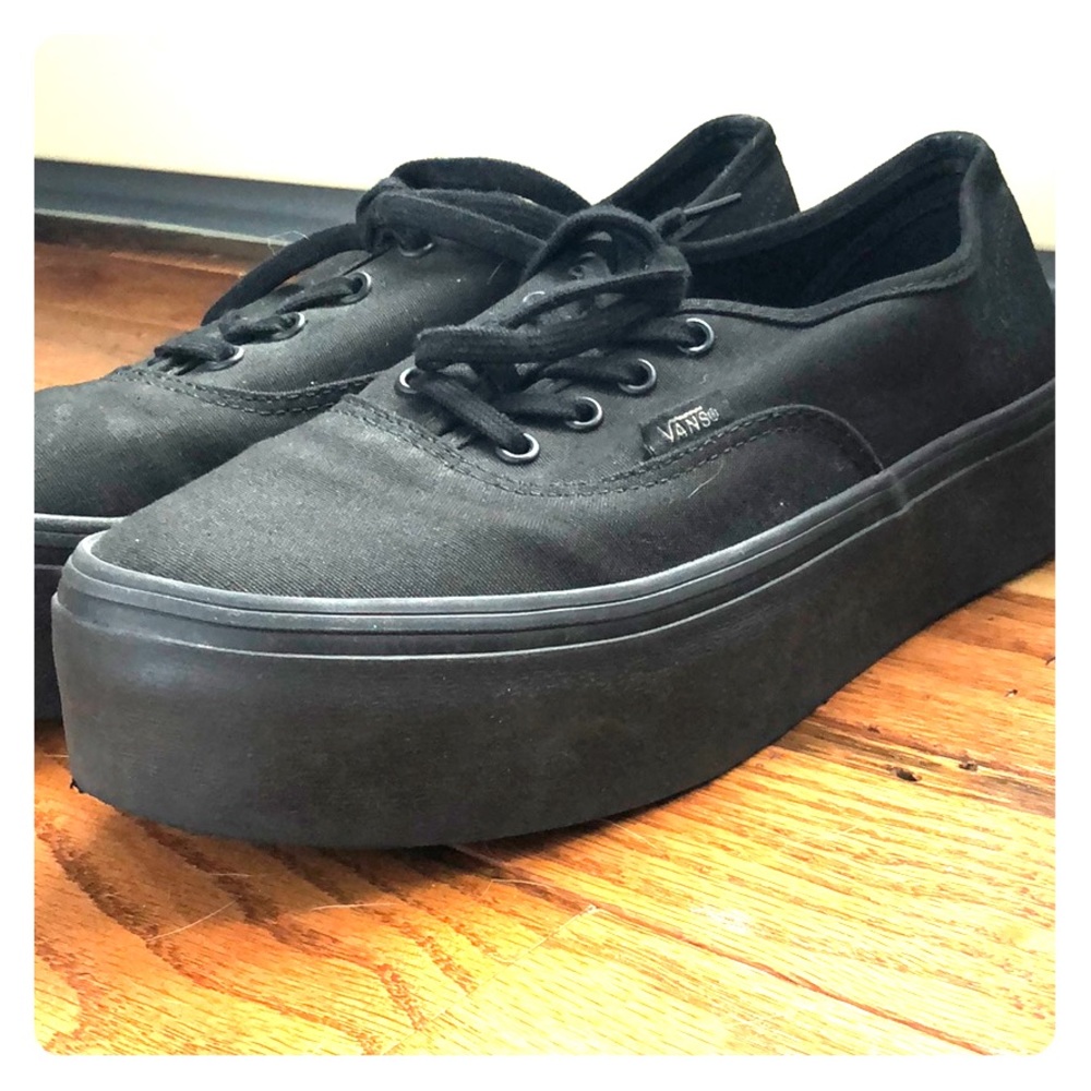 Platform canvas vans